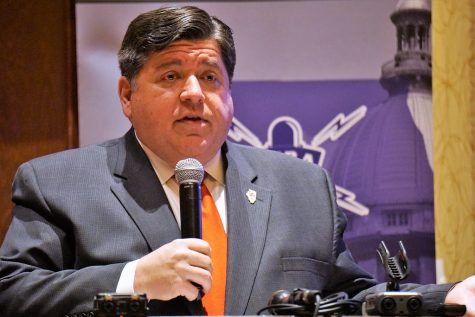 JB Pritzker, the Governor of Illinois, an advocate for student mental health days. Picture taken from Illinois Public Radio.